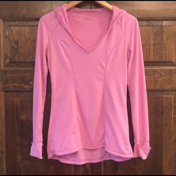 Zella hooded lightweight athletic top - Picture 3 of 11